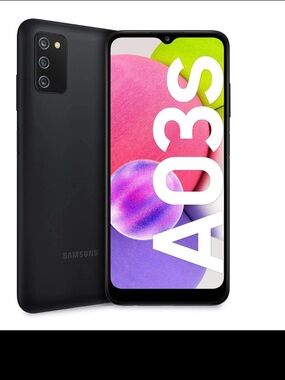 Samsung Galaxy A03s - Black -Smartphone - Factory Unlocked - Open Box.